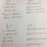 Algebra 1 Unit 8 Test Quadratic Equations Gina Wilson