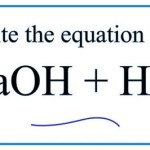 Balanced Chemical Equation For Sodium Water Hydroxide Hydrogen