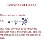 Equation For Density Pressure And Temperature
