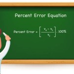 Equation That Is Used To Calculate Percentage Error