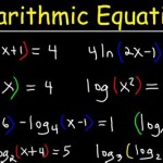 Solve A Logarithmic Equation For X