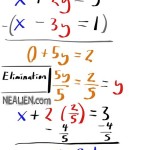 Solving Systems Of Equations By Elimination Addition And Subtraction Calculator