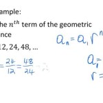Write An Equation For The Nth Term Of Geometric Sequence 4 8 16