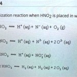 Write The Chemical Equation For Ionization Of Hno2 In Water