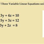 Calculator For Linear Equations