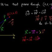 Equation Of Line Passing Through 2 Points In 3d