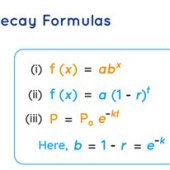 Exponential Decay Equation Formula