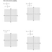 Graphing Systems Of Equations Worksheet Kuta