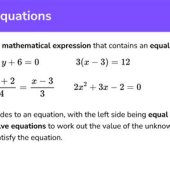 Help Solving Equations