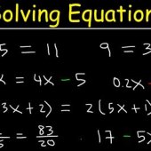 How To Do Algebra Equations