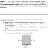 Matlab Code For Solving Two Dimensional Heat Equation