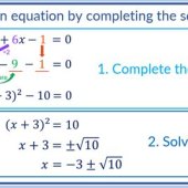 Solve Each Equation By Completing The Square Solver