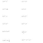 Solving Exponential Equations Worksheet Hard