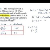 Solving Rational Equations Word Problems