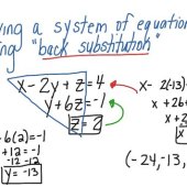 Use Back Substitution To Solve The System Of Linear Equations Calculator