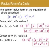What Is The Equation Of A Circle With Center 2 3 And Radius