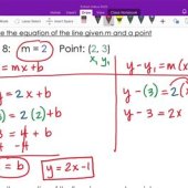 Write The Equation Of A Line With Slope And Point Calculator