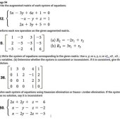 Write The System Of Equations As An Augmented Matrix Calculator