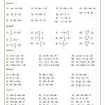 8th Grade Math Equations