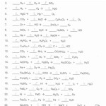 Balancing Equations Worksheet 2 Answer Key Chemfiesta