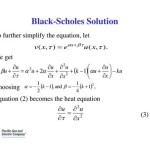 Black Scholes Equation Derive