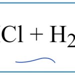 Chemical Equation For The Acid Ionization Of Hydrochloric Hcl In Water