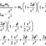 Einstein Theory Of Relativity Equation