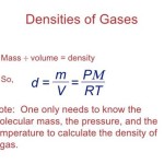 Equation For Density Using Pressure And Temperature