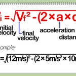 Equation To Find Final Velocity Without Time
