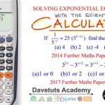Find Exponential Equation From Points Calculator