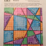 Graphing Linear Equations Quilt Project Answer Key
