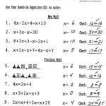 Hands On Equations Answer Key Lesson 9
