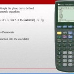 How To Graph 3d Parametric Equations On Ti 89