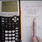 How To Solve Logarithmic Equations On A Ti 84