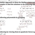 Khan Academy Solving Polynomial Equations By Factoring