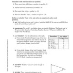 Lesson 3 Homework Practice Write Two Step Equations Answer Key