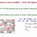 Linear Equation Examples In Real Life