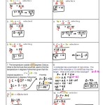 Literal Equations Worksheet Answers Page 129