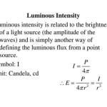 Luminous Flux Equation