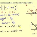 Math Equation Solver Trigonometry