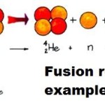 Nuclear Fusion Equation Sun