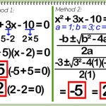 Quadratic Equation X Intercept Formula