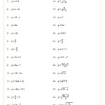 Rearranging Equations Worksheet Grade 9