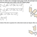 Rosette Strain Gauge Equations