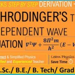 Schrodinger S Wave Equation In Hindi