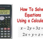 Solve Equation Calculator