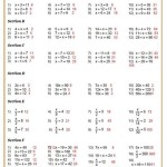 Solving Algebraic Equations Worksheets Tes