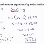 Solving Equations By Substitution Calculator Free