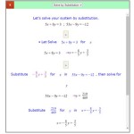 Solving Equations By Substitution Calculator Free