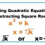 Solving Quadratic Equations By Extracting Square Roots Solver